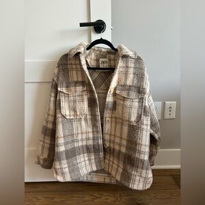 Zara Shacket / Overshirt Size S